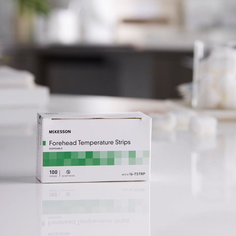 McKesson Forehead Temperature Strip - 1109568_BX - 13 McKesson Forehead Temperature Strip - 1109568_BX - 13