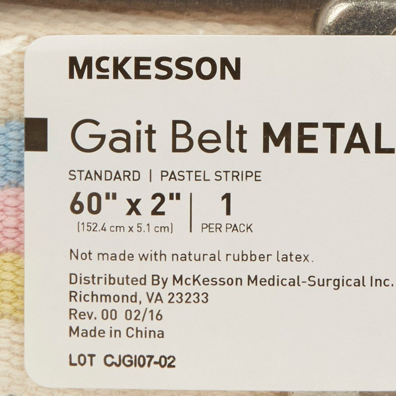 McKesson Gait Belt, 60 Inch - 864670_EA - 27 McKesson Gait Belt, 60 Inch - 864670_EA - 27