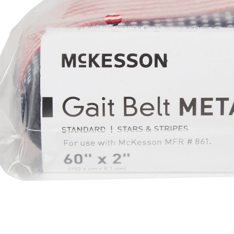 McKesson Gait Belt, 60 Inch - 865281_EA - 55 McKesson Gait Belt, 60 Inch - 865281_EA - 55