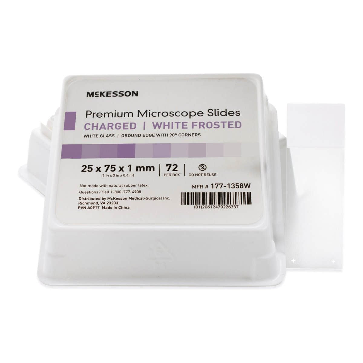 Mckesson Glass Microscope Slide - 464499_BX - 1 Mckesson Glass Microscope Slide - 1082078_BX - 2