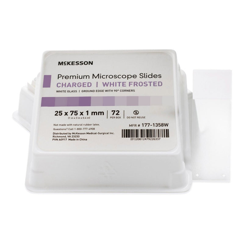 Mckesson Glass Microscope Slide - 1082078_BX - 2 Mckesson Glass Microscope Slide - 1082078_BX - 2