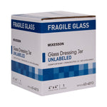 McKesson Glass Unlabeled Sundry Jar, 4 x 4 in - 488897_EA - 12 McKesson Glass Unlabeled Sundry Jar, 4 x 4 in - 488897_EA - 12