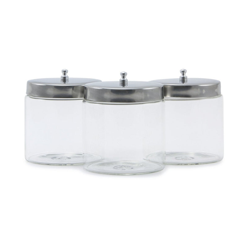 McKesson Glass Unlabeled Sundry Jar, 4 x 4 in - 488897_EA - 14 McKesson Glass Unlabeled Sundry Jar, 4 x 4 in - 488897_EA - 14
