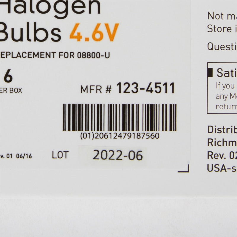 McKesson Halogen Lamp Bulb - 855140_EA - 18 McKesson Halogen Lamp Bulb - 855140_EA - 18