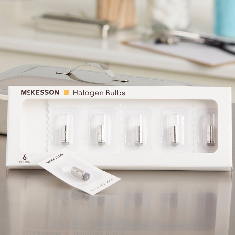 McKesson Halogen Lamp Bulb For Ophthalmoscope - 861065_EA - 16 McKesson Halogen Lamp Bulb For Ophthalmoscope - 861065_EA - 16