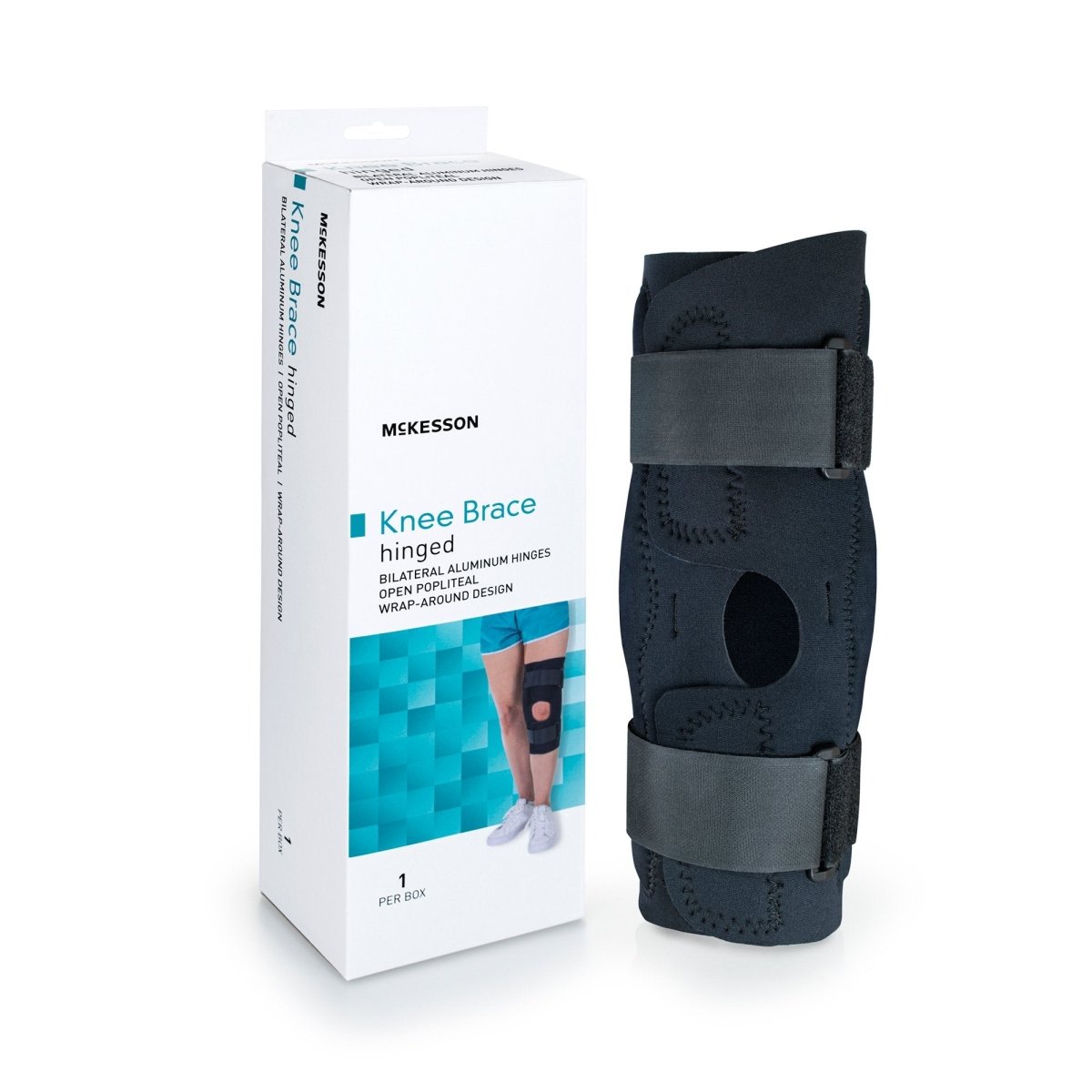 McKesson Hinged Knee Brace - 1159105_EA - 1 McKesson Hinged Knee Brace - 1159105_EA - 1