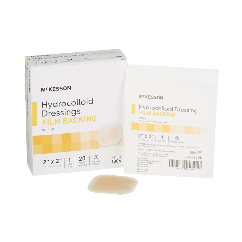 Mckesson Hydrocolloid Dressing - 882991_BX - 2 Mckesson Hydrocolloid Dressing - 882991_BX - 2