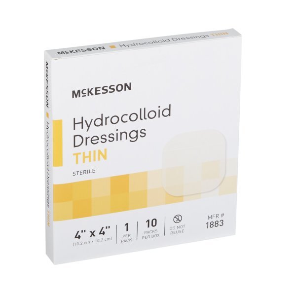 Mckesson Hydrocolloid Dressing - 882982_BX - 19 Mckesson Hydrocolloid Dressing - 882982_BX - 19
