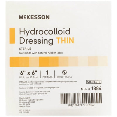 Mckesson Hydrocolloid Dressing - 882983_EA - 15 Mckesson Hydrocolloid Dressing - 882983_EA - 15