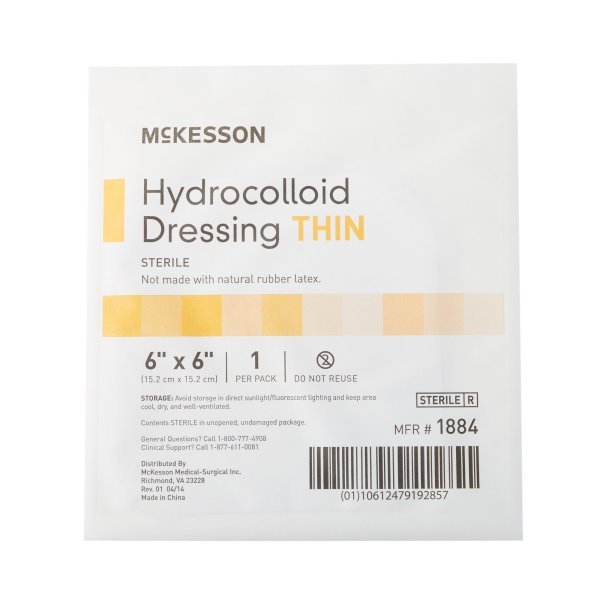 Mckesson Hydrocolloid Dressing - 882993_EA - 11 Mckesson Hydrocolloid Dressing - 882993_EA - 11