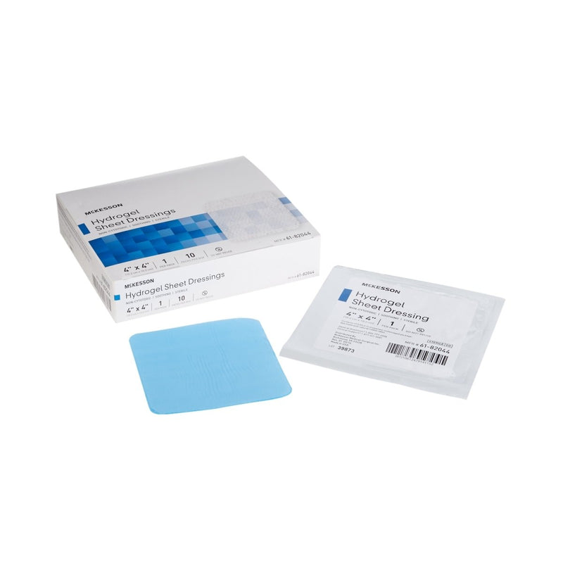 McKesson Hydrogel Dressing, 4 x 4 Inch - 494194_BX - 1 McKesson Hydrogel Dressing, 4 x 4 Inch - 494194_BX - 1