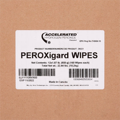 McKesson Hydrogen Peroxide Surface Disinfectant Wipes - 1180316_CS - 10 McKesson Hydrogen Peroxide Surface Disinfectant Wipes - 1180316_CS - 10