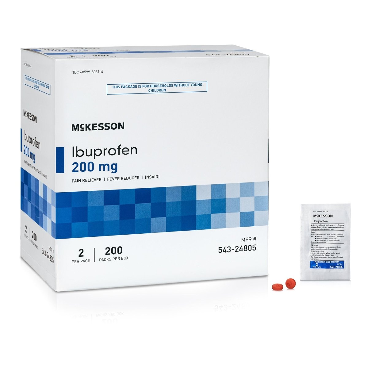 Mckesson Ibuprofen Pain Relief - 1111735_BX - 1 Mckesson Ibuprofen Pain Relief - 1111735_BX - 1