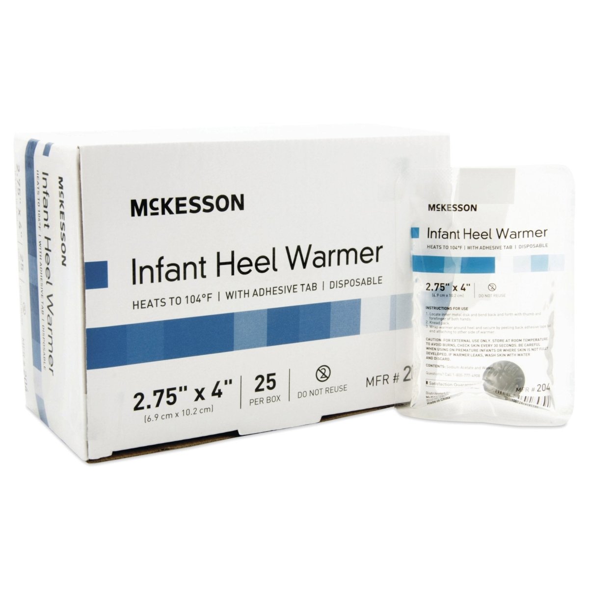 McKesson Infant Heel Warmer - 911633_BX - 1 McKesson Infant Heel Warmer - 911633_BX - 1