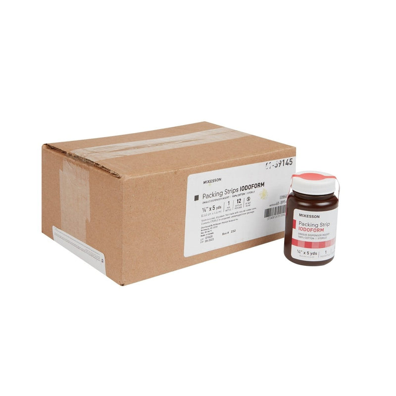 McKesson Iodoform Wound Packing Strip - 470440_CS - 8 McKesson Iodoform Wound Packing Strip - 470440_CS - 8
