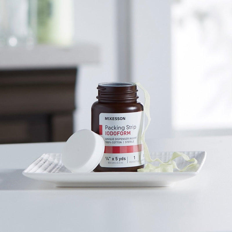 McKesson Iodoform Wound Packing Strip - 470440_CS - 10 McKesson Iodoform Wound Packing Strip - 470440_CS - 10