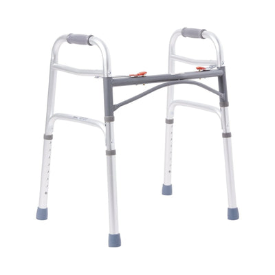 McKesson Junior Aluminum Folding Walker, 25 – 32 Inch Height - 1065260_CS - 1 McKesson Junior Aluminum Folding Walker, 25 – 32 Inch Height - 1065260_CS - 1