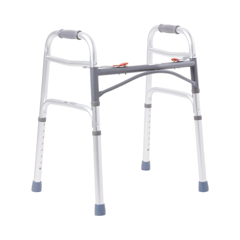 McKesson Junior Aluminum Folding Walker, 25 – 32 Inch Height - 1065260_CS - 1 McKesson Junior Aluminum Folding Walker, 25 – 32 Inch Height - 1065260_CS - 1