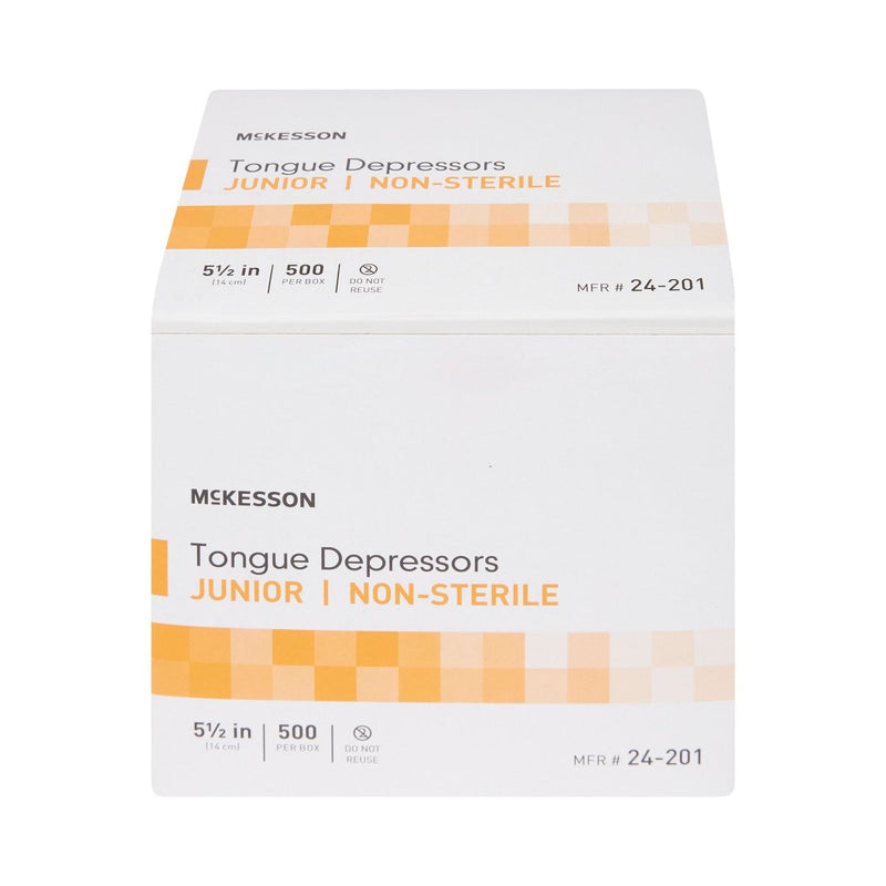 McKesson Junior Tongue Depressor Wide Blade - 508717_CS - 16 McKesson Junior Tongue Depressor Wide Blade - 508717_CS - 16