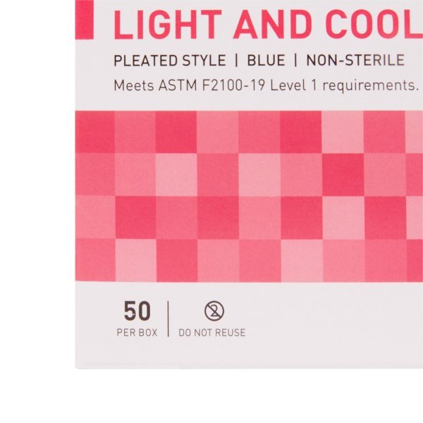 McKesson Light and Cool Surgical Masks - 206484_BX - 4 McKesson Light and Cool Surgical Masks - 206484_BX - 4