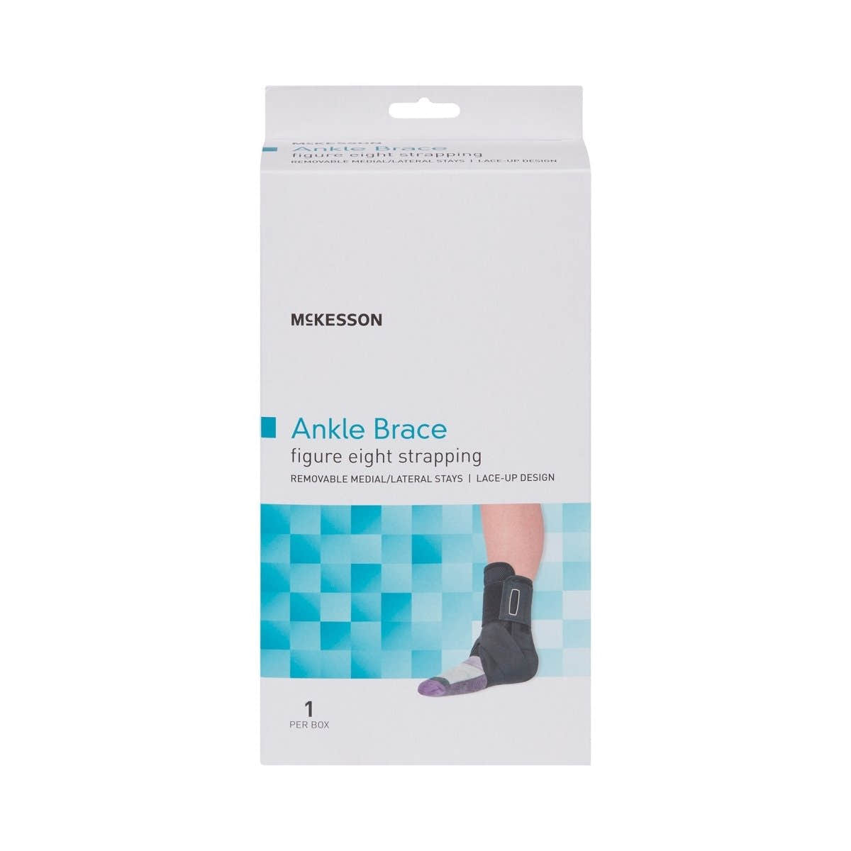 McKesson Low Profile / Open Heel / Open Toe Ankle Brace - 1159075_EA - 1 McKesson Low Profile / Open Heel / Open Toe Ankle Brace - 1159074_EA - 2
