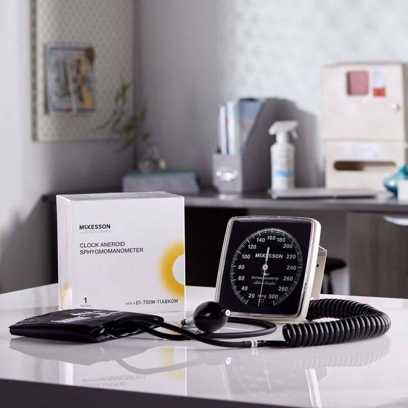 McKesson LUMEON Wall Mount Aneroid Sphygmomanometer - 803190_EA - 16 McKesson LUMEON Wall Mount Aneroid Sphygmomanometer - 803190_EA - 16