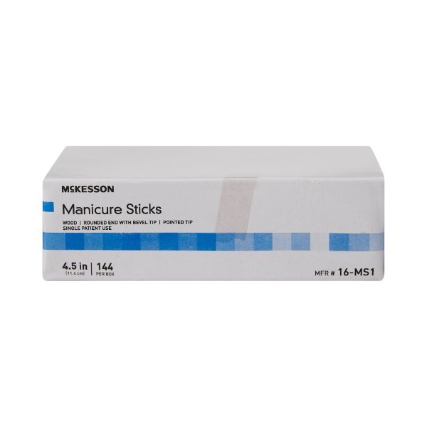 McKesson Manicure Sticks, 100% White Birch, 4.5 Inch - 472582_CS - 3 McKesson Manicure Sticks, 100% White Birch, 4.5 Inch - 472582_CS - 3