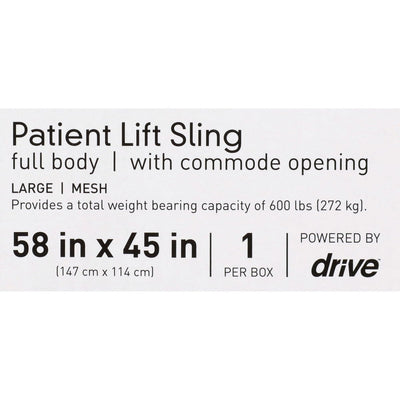 McKesson Mesh Full Body Commode Sling - 1065249_EA - 21 McKesson Mesh Full Body Commode Sling - 1065249_EA - 21
