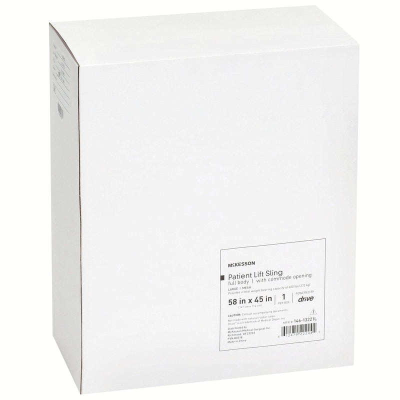McKesson Mesh Full Body Commode Sling - 1065249_EA - 22 McKesson Mesh Full Body Commode Sling - 1065249_EA - 22