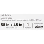 McKesson Mesh Full Body Sling - 1065247_EA - 9 McKesson Mesh Full Body Sling - 1065247_EA - 9