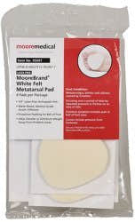 McKesson Metatarsal Cushion Pedi-Pads Size 106-L Adhesive - 1111086_PK - 1 McKesson Metatarsal Cushion Pedi-Pads Size 106-L Adhesive - 1111086_PK - 1