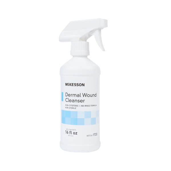 McKesson Non-Sterile Wound Cleanser, 8 oz Spray Bottle - 949420_EA - 1 McKesson Non-Sterile Wound Cleanser - 949421_EA - 2