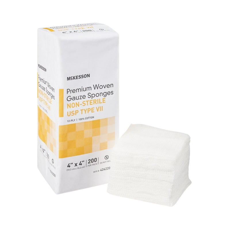 Mckesson Nonsterile USP Type VII Gauze Sponge - 1043630_CS - 3 Mckesson Nonsterile USP Type VII Gauze Sponge - 1043630_CS - 3