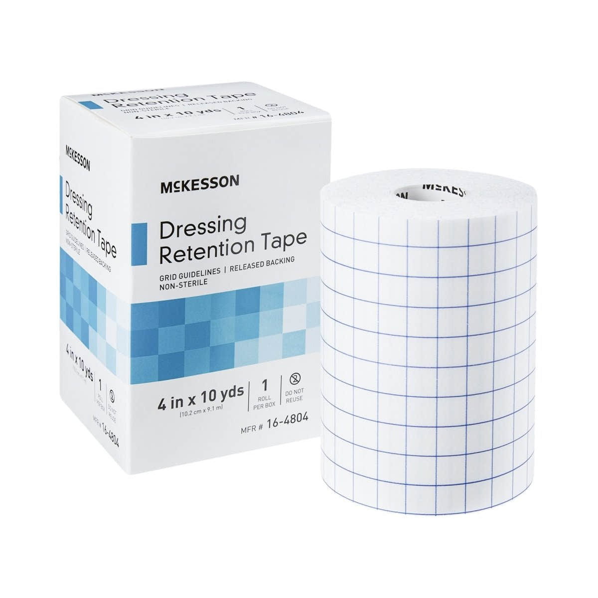 Mckesson Nonwoven Fabric / Printed Release Paper Dressing Retention Tape - 1087971_BX - 1 Mckesson Nonwoven Fabric / Printed Release Paper Dressing Retention Tape - 1087972_BX - 2