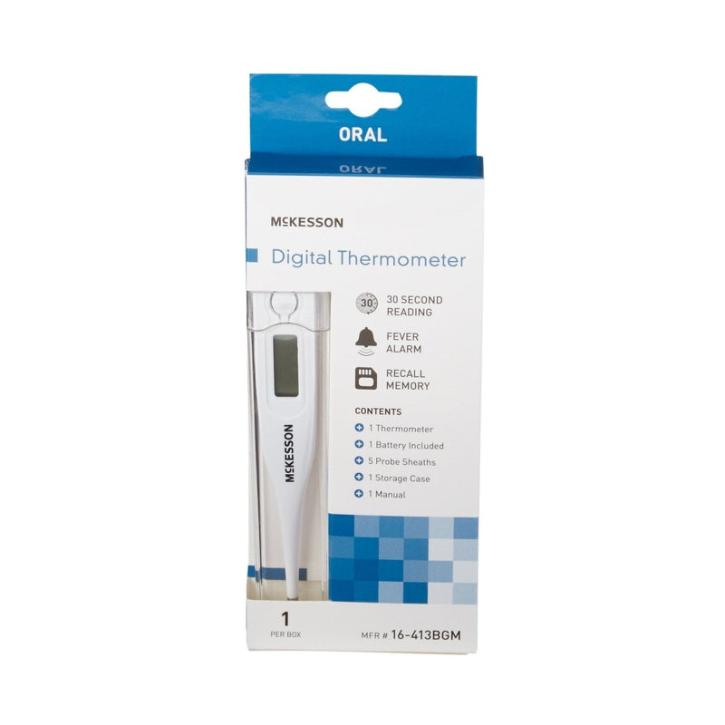 McKesson Oral Digital Thermometer - 793284_BX - 17 McKesson Oral Digital Thermometer - 793284_BX - 17