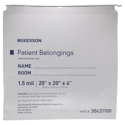 McKesson Patient Belongings Bag - 447887_EA - 7 McKesson Patient Belongings Bag - 447887_EA - 7