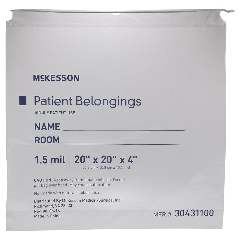 McKesson Patient Belongings Bag - 447887_EA - 7 McKesson Patient Belongings Bag - 447887_EA - 7