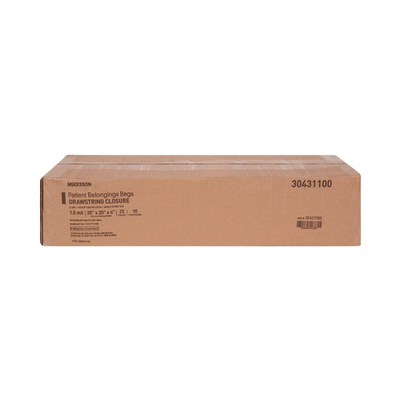 McKesson Patient Belongings Bag - 447887_PK - 14 McKesson Patient Belongings Bag - 447887_PK - 14