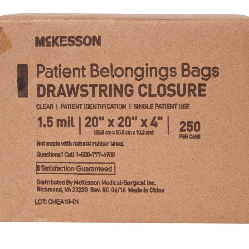 McKesson Patient Belongings Bag - 447753_EA - 34 McKesson Patient Belongings Bag - 447753_EA - 34