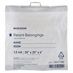 McKesson Patient Belongings Bag With Snap Closure - 447757_EA - 13 McKesson Patient Belongings Bag With Snap Closure - 447757_EA - 13