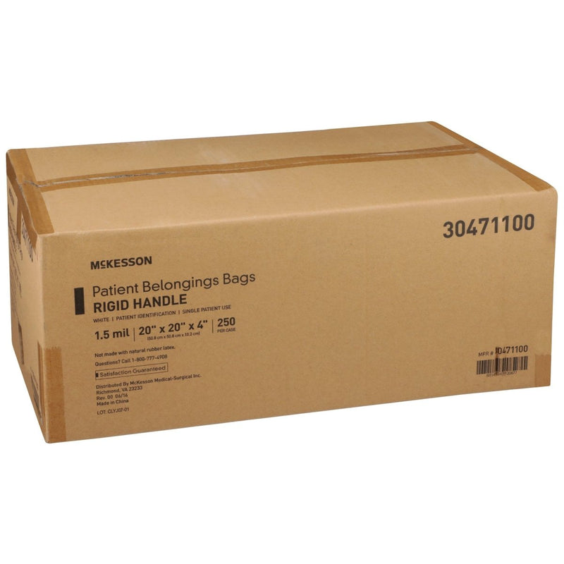McKesson Patient Belongings Bag With Snap Closure - 447757_EA - 14 McKesson Patient Belongings Bag With Snap Closure - 447757_EA - 14