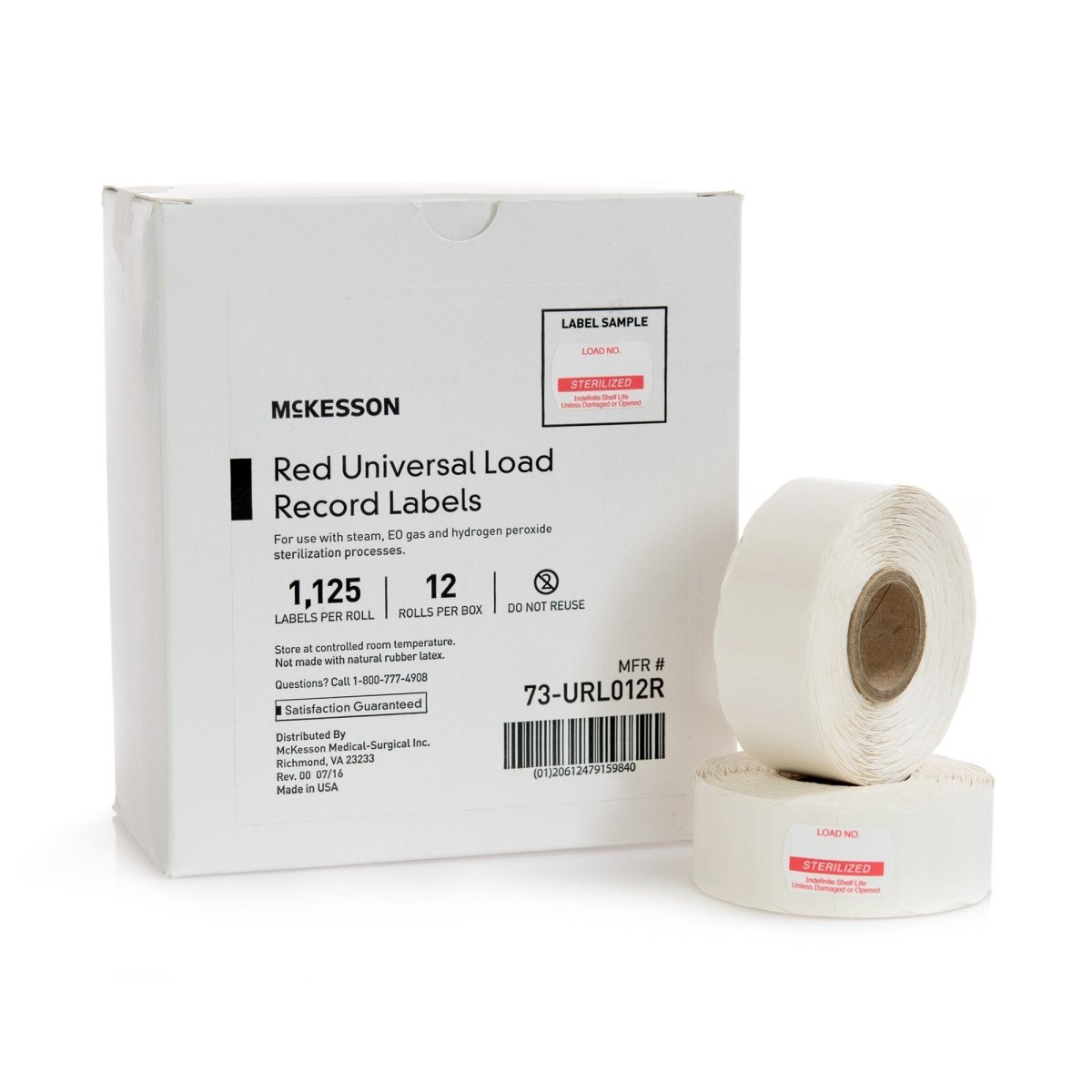 Mckesson Performance Sterilization Label - 524903_BX - 1 Mckesson Performance Sterilization Label - 524903_BX - 1