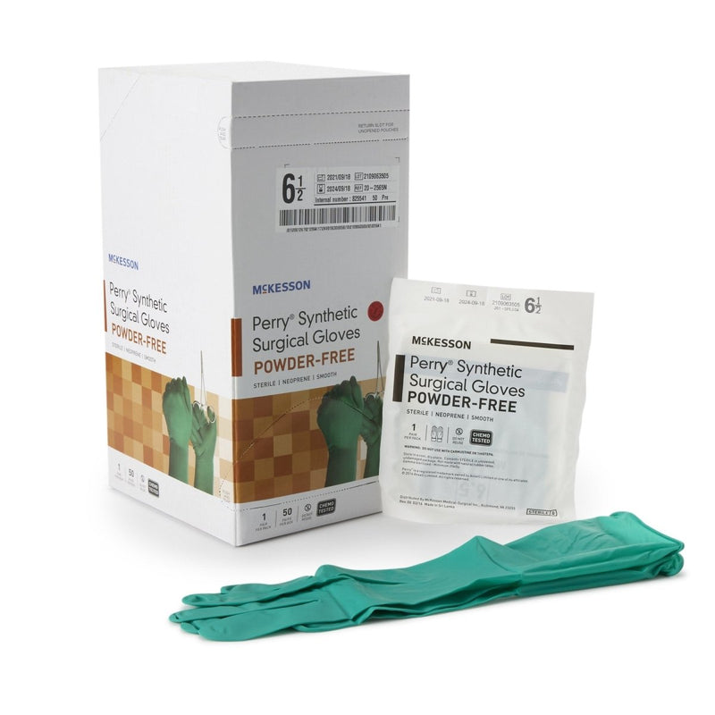 Mckesson Perry Performance Plus Polychloroprene Surgical Gloves - 1044737_CS - 1 Mckesson Perry Performance Plus Polychloroprene Surgical Gloves - 1044737_CS - 1