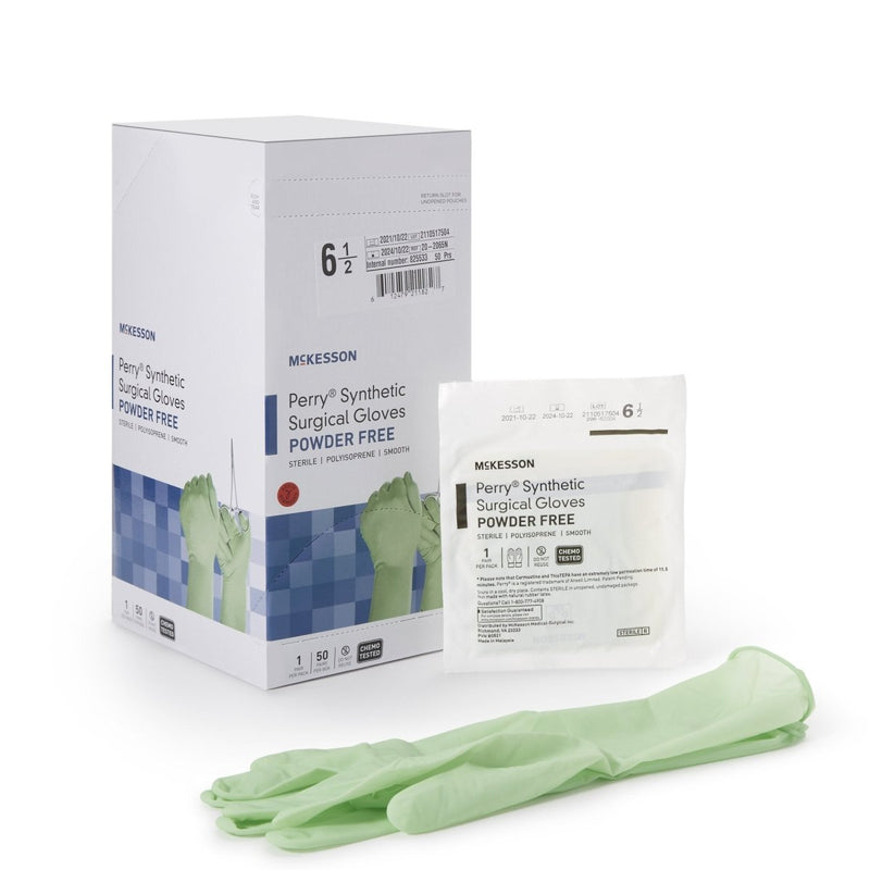 Mckesson Perry Performance Plus Polyisoprene Surgical Gloves - 1044721_BX - 3 Mckesson Perry Performance Plus Polyisoprene Surgical Gloves - 1044721_BX - 3