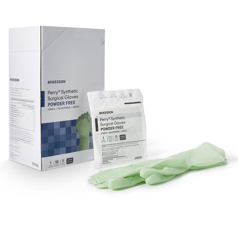 Mckesson Perry Performance Plus Polyisoprene Surgical Gloves - 1044724_BX - 6 Mckesson Perry Performance Plus Polyisoprene Surgical Gloves - 1044724_BX - 6