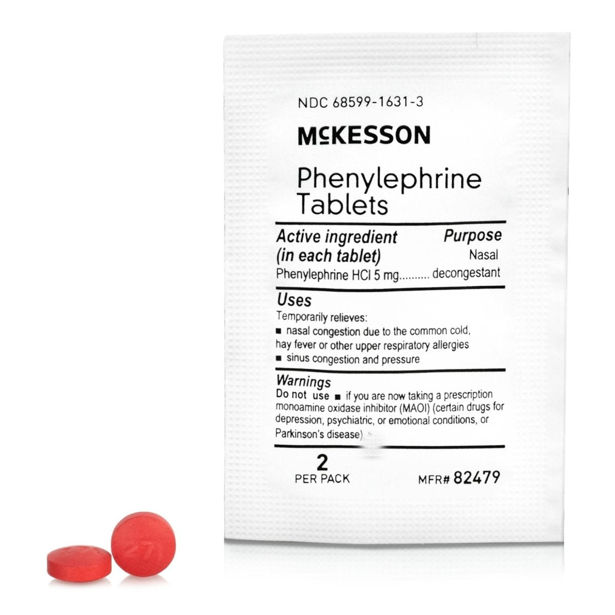 Mckesson Phenylephrine Sinus Relief - 1111729_BX - 1 Mckesson Phenylephrine Sinus Relief - 1111729_BX - 1