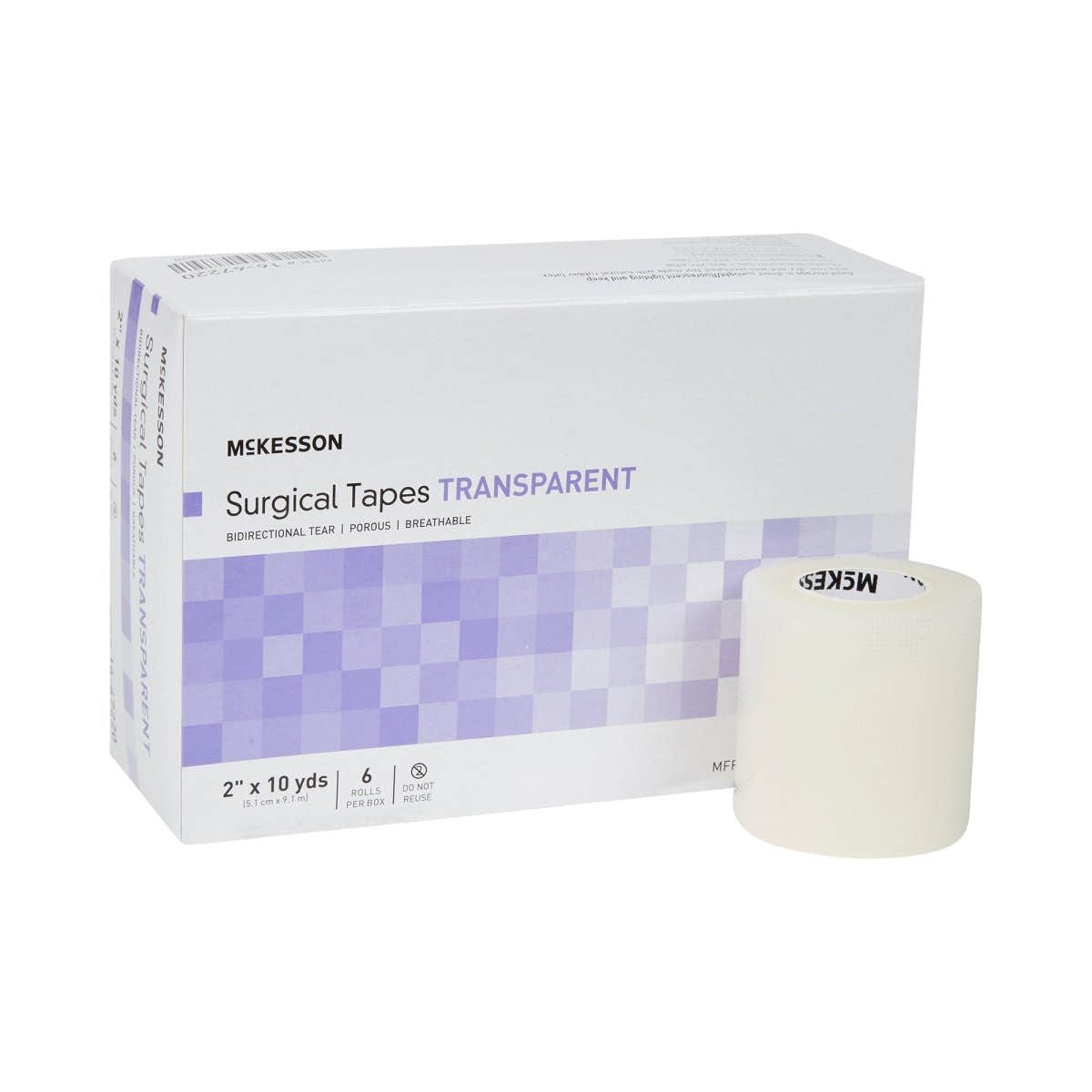 Mckesson Plastic Medical Tape - 455537_BX - 1 Mckesson Plastic Medical Tape - 455538_BX - 2