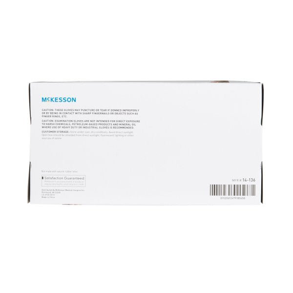 McKesson Powder-Free Vinyl Exam Gloves - 832683_BX - 4 McKesson Powder-Free Vinyl Exam Gloves - 832683_BX - 4