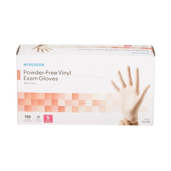 McKesson Powder-Free Vinyl Exam Gloves - 832681_BX - 24 McKesson Powder-Free Vinyl Exam Gloves - 832681_BX - 24