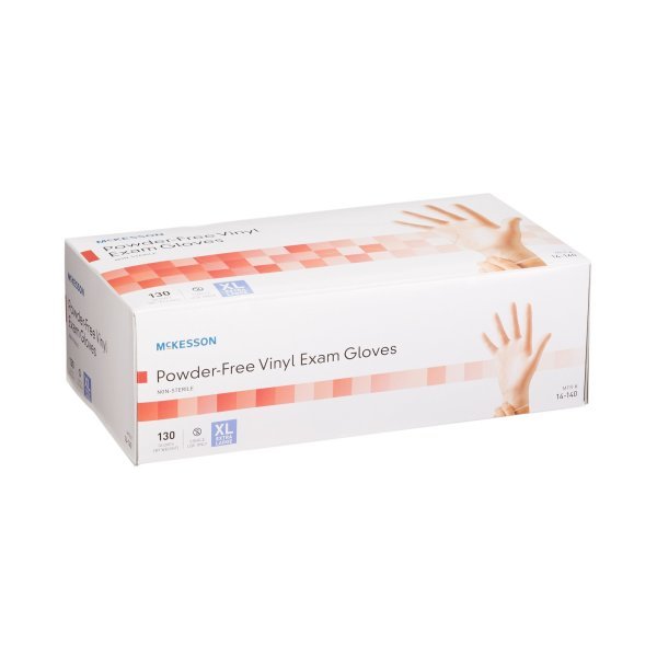 McKesson Powder-Free Vinyl Exam Gloves - 833078_BX - 11 McKesson Powder-Free Vinyl Exam Gloves - 833078_BX - 11